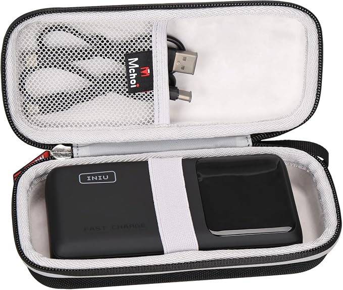 Mchoi Hard Case for INIU 25000mAh 65W USB C Portable Charger, Waterproof & Shockproof