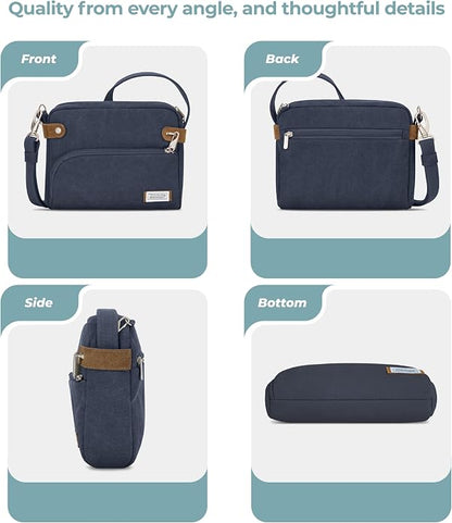 Travelon Anti-Theft Heritage Small Crossbody Bag