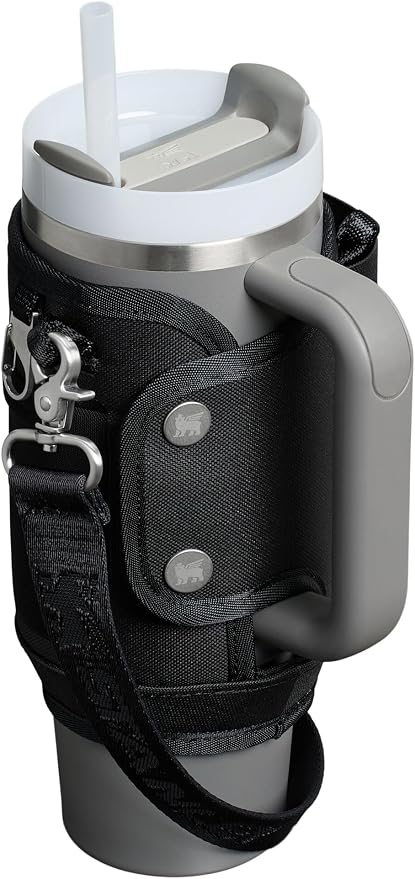 STANLEY All Day Quencher Carry All for 40 oz Tumbler with Handle | Crossbody Bag with Phone Holder Pocket, Card Sleeve & Detachable Strap | Water Bottle Carrier Bag | BPA-Free |