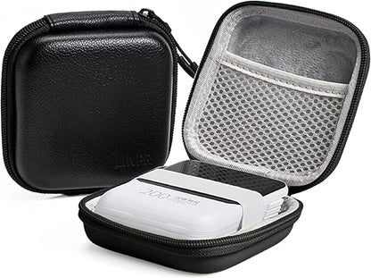 Charger Case for Macbook, Portable Tech Electronic Organizer Bag, Small Travel Storage Pouch for Laptop Accessories, MacBook Power Adapter, Charging Cords, USB Drives, Power Bank (Black, M)