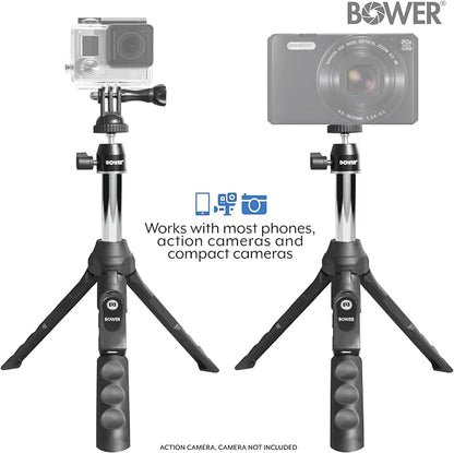 Bower Multipod 6-in-1 Tripod Selfie Stick with Remote Shutter for Smartphones