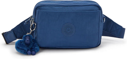 Kipling Women’s Abanu Multi Crossbody Bag, Lightweight, Adjustable Nylon Waist Pack with Multi-Compartment Zip Pockets
