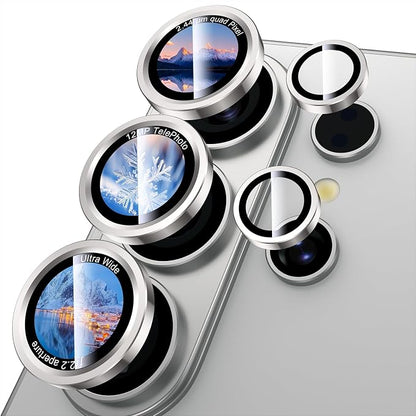 Uyiton for Samsung Galaxy S26 Ultra Camera Lens Protector - [Case-Friendly][Not Easy to Break][Ultra-Thin] Military-Grade Tempered Glass with Aluminum Metal Rear Camera Screen Cover - Grey