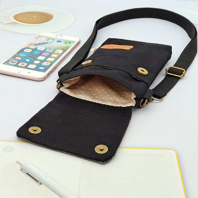 katloo Small Crossbody Cellphone Purse Bag With Shoulder Strap, Travel Pouch Women Passport Phone Holder Wristlet Wallet