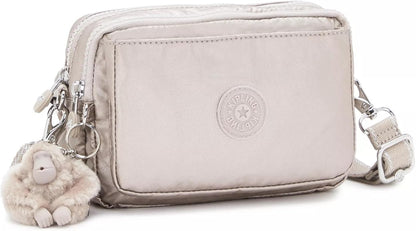 Kipling Women’s Abanu Multi Crossbody Bag, Lightweight, Adjustable Nylon Waist Pack with Multi-Compartment Zip Pockets