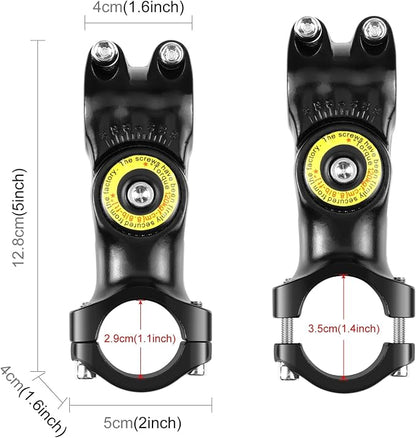 PULUZ Motorcycle Bike Handlebar Mount Motorcycle Accessories for Gopro, Insta360 One×2/×3 and Other Action Cameras Selfie Stick Fits 29mm-32mm Handlebars with Monopod Stand Shock-Proof Panoramic