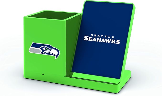 SOAR NFL Unisex Wireless Charging Stand and Desktop Organizer