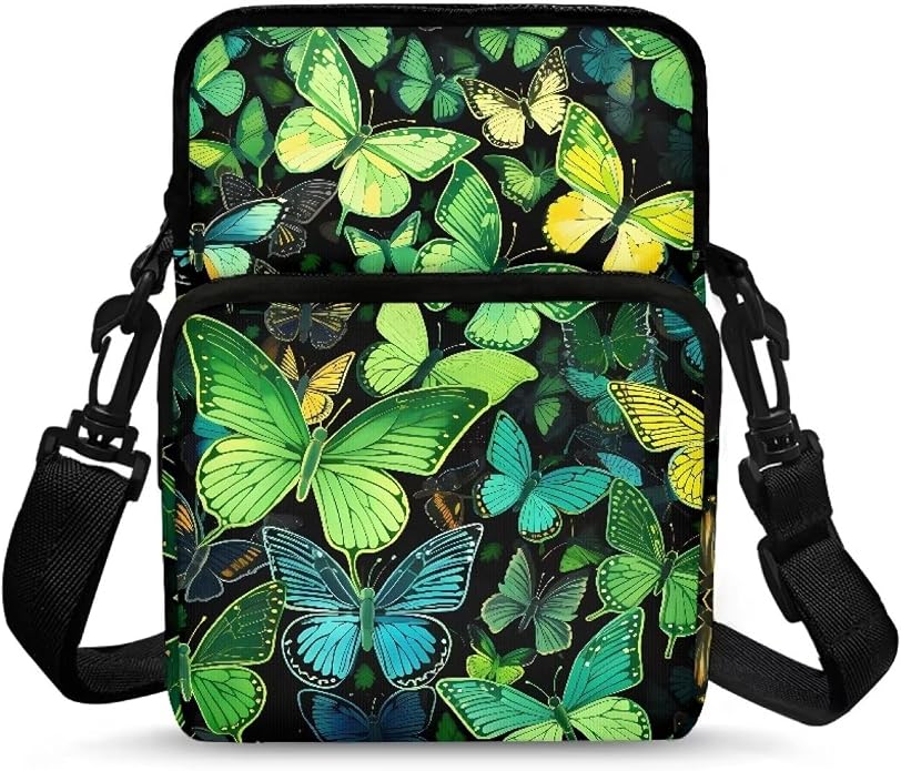 Men's Crossbody Bag, Small Cell Phone Wallet, Women's Shoulder Handbag, Travel Gym Bag