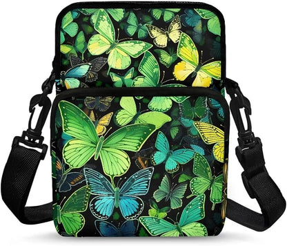 Men's Crossbody Bag, Small Cell Phone Wallet, Women's Shoulder Handbag, Travel Gym Bag