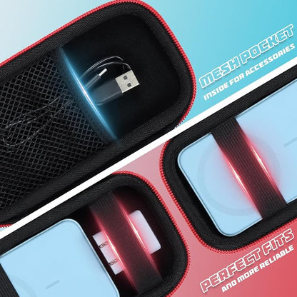 Case Compatible with Anker 621/622/633/321/324 Power Bank,Fit for Apple MagSafe Charger Battery Pack,Black(Case Only)
