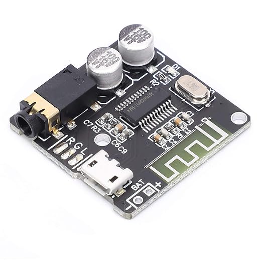 Bluetooth Audio Amplifier Board 3.7-5V BT5.0 Bluetooth Receiver Module HiFi Stereo Car Speaker Amplifier Decoder Audio Stereo Receiver