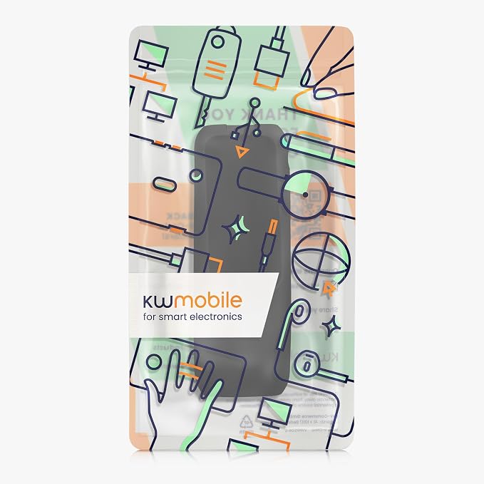 kwmobile Case Compatible with Anker Power Bank 25000mAh (A1695H11) - Portable Powerbank Cover - External Battery Charger Bag, Shockproof - Black