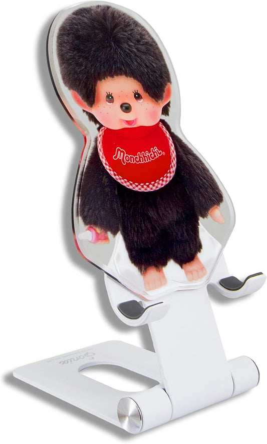 Sonix x Monchhichi Character Phone Stand | Adjustable Cell Phone Holder, Desk Stand, Dock | Monchhichi Boy