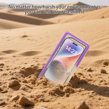Premium Waterproof Phone Pouch with Lanyard,7.5'' Floating Waterproof Phone Case/Bag for Snorkeling IPX8/Underwater HD Photo/Touch Compatible with iPhone 17/16/15/14 Pro Max Samsungs-Purple