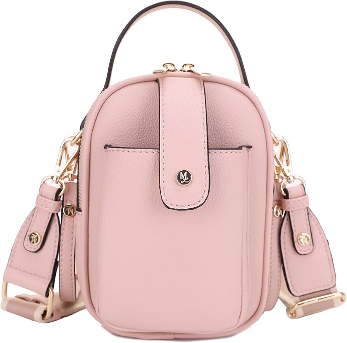 Mali+Lili Gail Vegan Leather Multi Compartment Crossbody Bag