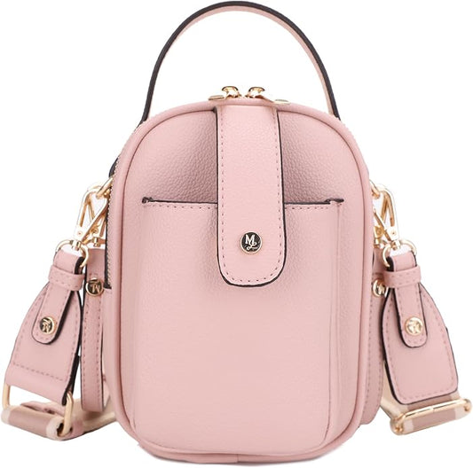 Mali+Lili Gail Vegan Leather Multi Compartment Crossbody Bag