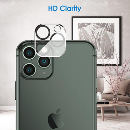 JETech Privacy Screen Protector for iPhone 11 Pro 5.8-Inch with Camera Lens Protector, Anti Spy Tempered Glass Film, 2-Pack Each