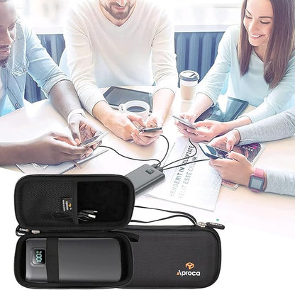 Aproca Power Bank Case Compatible with LOVELEDI 40000mAh / Anker 20,000mAh / Pxwaxpy 30,800mAh / RGVOTA 38800mAh / Ekrist 25800mAh / FOCHEW 30,800mAh Portable Charger (Case Only)