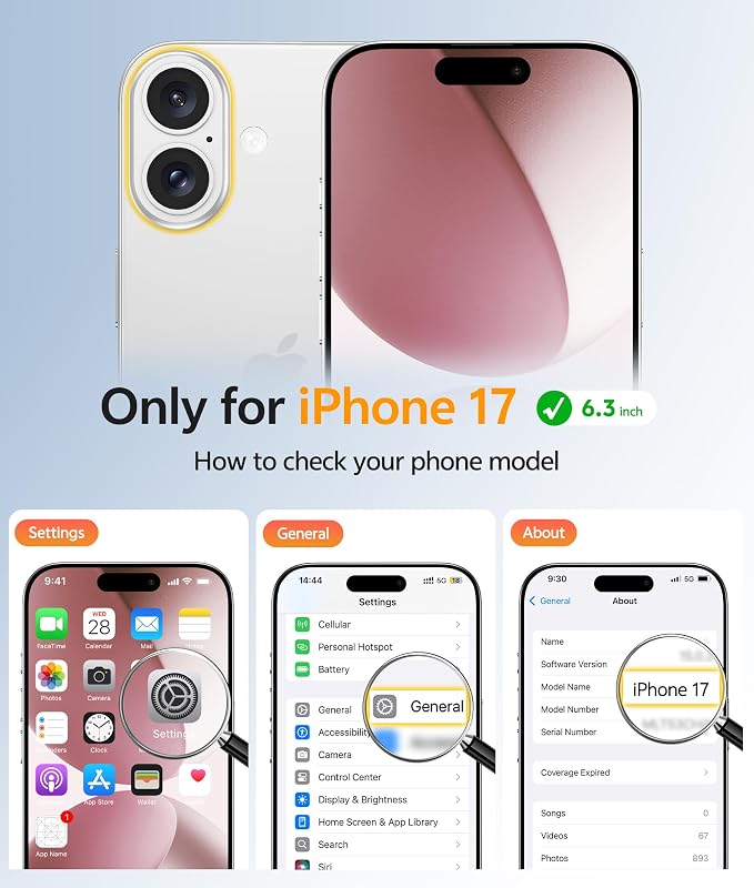 FNTCASE for iPhone 17 Case, Compatible with Magsafe, Glass Screen Protector | Full Camera Protection, Translucent Matte, 14FT Military Grade Drop Proof, Shockproof Protective Phone Cover, Wine Red