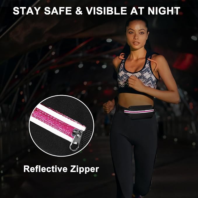 Running Belt for Men & Women - Secure Jogging Pouch for Phone, Keys & Essentials, For All Cell Phones