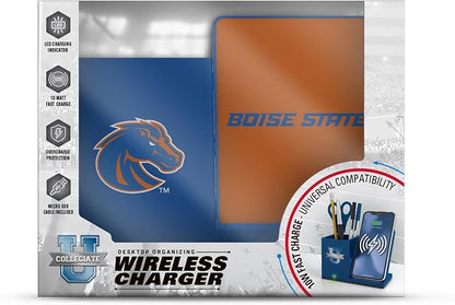 SOAR NCAA Unisex Wireless Charging Stand with Desktop Organizer