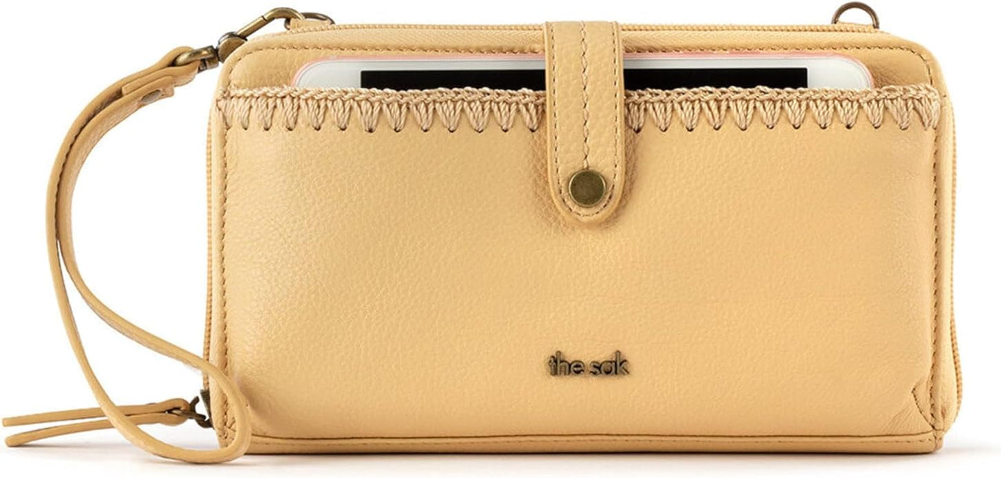 The Sak Iris Smartphone Crossbody Purse - Small Women's Cellphone Bag & Wallet For Everyday- Convertible Wristlet With Zipper