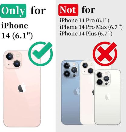Cozycase for iPhone 14 Waterproof Shockproof Dustproof Case - Heavy Duty/360 Full Body/Military Grade/Protective/Rugged 【8FT Drop Proof | IP68 Underwater】 Built in Screen/Camera Protector with Lanyard