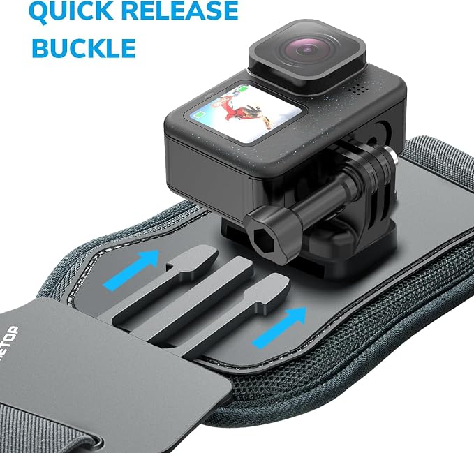 Phone Chest Mount Harness Holder Mobile Phone Strap Clip Compatible with iPhone Samsung GoPro 13/12/11/10/9/8 DJI Osmo and Most Cell Phones Action Cameras POV/VLOG