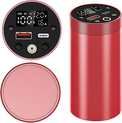 Mjaie Lightweight Aluminum Powerbank Shell Impacts 46950 Battery Case Easy Replacement for Outdoor Activities Aluminum Alloy Case