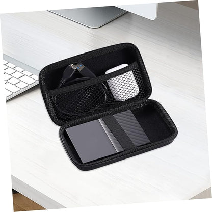 OSALADI 2Pcs Travel Cable Organizer Bags Multi-Partition Electronic Organizer Case for Chargers USB Cables Power Banks Small Accessories Storage