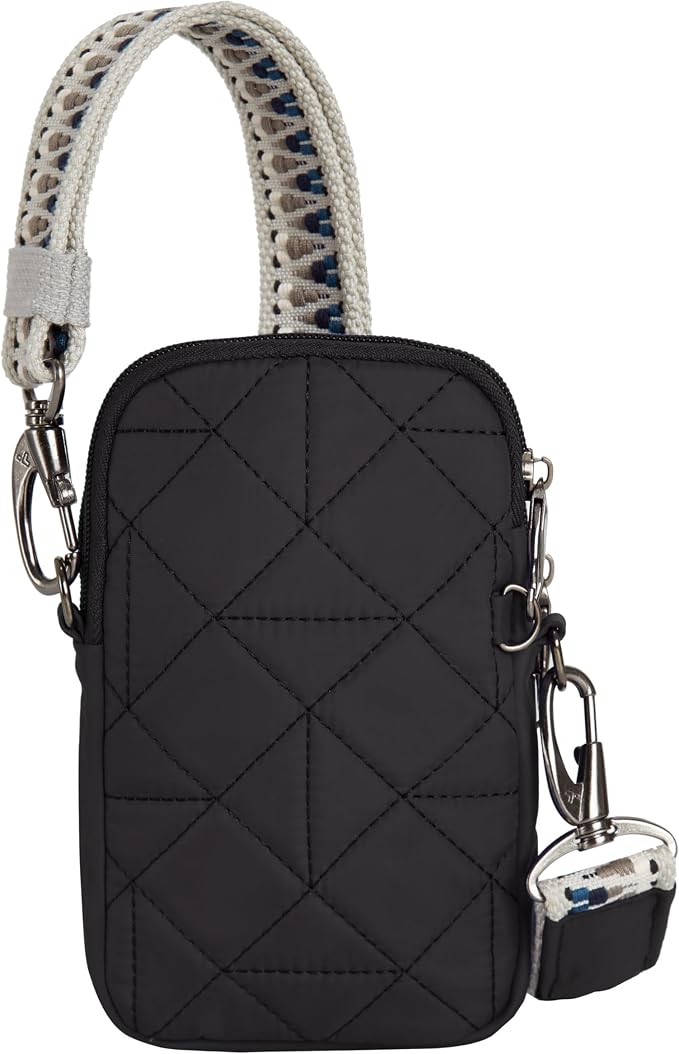 Travelon Anti-Theft Boho 2 Compartment Phone Crossbody