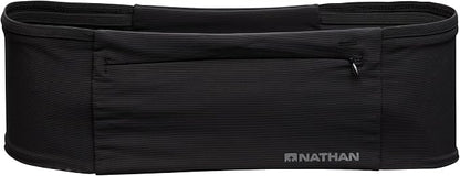 Nathan Zipster Max Running Belt, Running Belts for Women and Men, Bounce-Free Waist Pack with Extra Large Zipper Pocket, Smartphone Storage, Walking, Gym, Hiking
