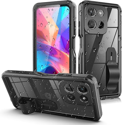 for Moto G Play 5G 2026 Phone Case,Waterproof Case with Built-in Screen Protector & Cell Phone Ring Holder, Full Body Shockproof Rugged Heavy Duty Protection Cover for Moto G PLAY 5G 2026 Case（4G/5G)