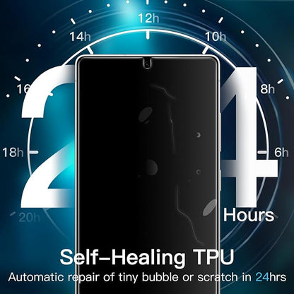 JETech Screen Protector for Samsung Galaxy S25 Ultra, 3-Pack | Self-Healing TPU Film, HD Clear, Anti-Scratch Protection, Bubble-Free Installation