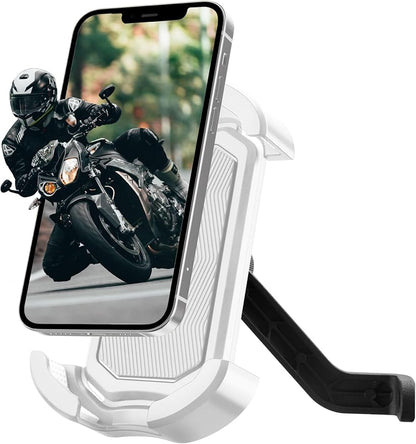 ROCKBROS Motorcycle Phone Mount, Motorcycle Phones Holder with Security Lock, Shockproof Phone Holder for Motorcycles, Adjustable Motorcycles Phone Holder Mount, Suitable for 4.7”-6.8” Phone