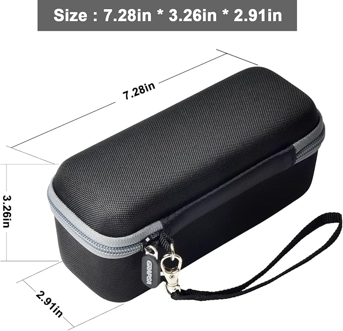 Case Compatible with Anker Prime Power Bank 27,650mAh 250W &20,100mAh 220W 3-Port Portable Charger, Battery Charging Station Carrying Travel Storage Holder for USB-C Chargers (Box Only) Black