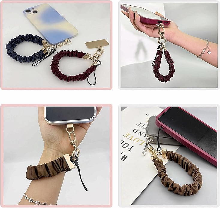 Long Pond Secure Adjustable Cell Phone Wrist Strap, Elastic Band for iPhone 16 Pro Max&Most Cellphones | Workout & Travel