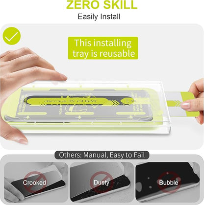 WSKEN 4 PACKS Privacy Screen Protector for iPhone 14 Pro Max 6.7 inch,[Auto-Dust Removal] Full Coverage Screen 2.5D Edge 28 Degree 10s HD Tempered Glass Film with Dust Clean Installing House 2022 5G,4