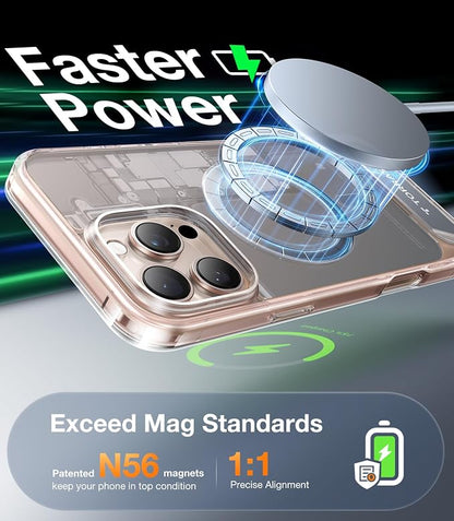 TORRAS Ostand 10,000mAh QI2 Magnetic Battery Pack with Stand & Magnetic Case — Buy Together to Save 15%
