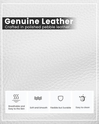 befen Genuine Leather Small Crossbody Bags for Women, Cell Phone Cross body Purse Bag with RFID Blocking Card Slots
