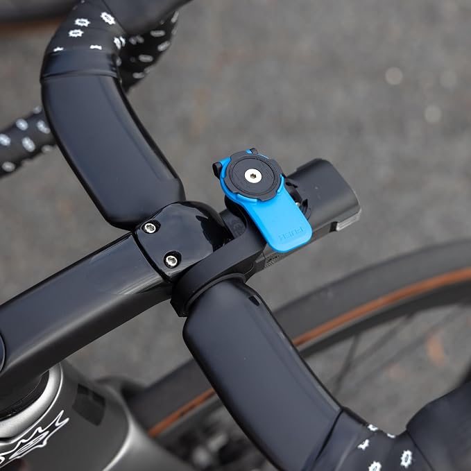 Quad Lock Out Front Handlebar Bike Phone Mount (V3) with MAG Phone Case for iPhone 12/12 Pro