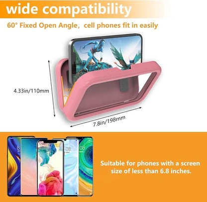Waterproof Shower Phone Holder,360° Rotation Shower Phone Case, Angle Adjustable, Anti-Fog High Sensitivity,for Bathroom,Batheub, Kitchen Wall,Compatible with 4" - 6.8" Cell Phones