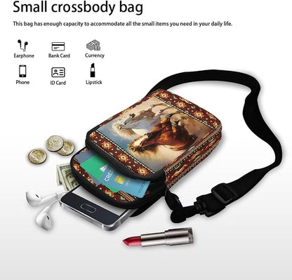 DISNIMO Small Crossbody Bags for Women Trendy Cross Body Cell Phone Shoulder Bags Purses with Adjustable Strap