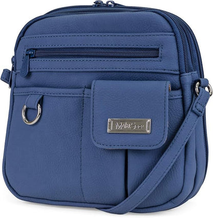 Multisac Women's MultiSac North South Mini Zip Around Crossbody
