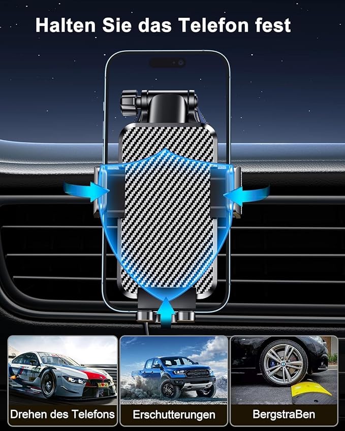 Mobile Phone Holder Car Mobile Phone Holder Car Universal Mobile Phone Holder Car 360° Rotatable Car Mobile Phone Holder Dashboard Windscreen Mobile Phone Holder Car for iPhone Android Smartphone