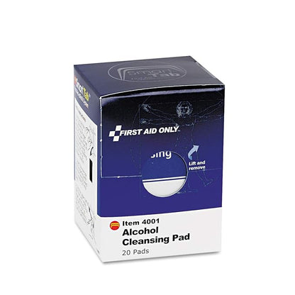 First Aid Only FAE-4001 Alcohol Cleansing Pads, 20 Count