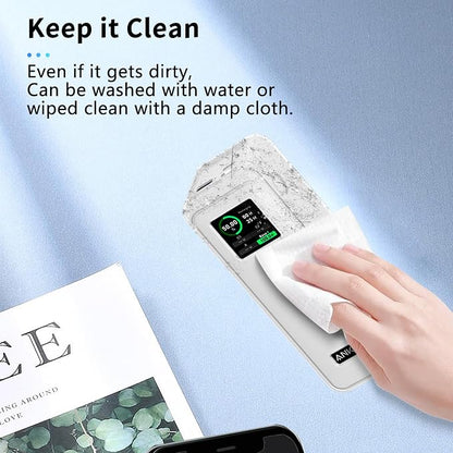 Case for Anker Prime 27,650mAh Power Bank (250W) and 100W Charging Base,NOUKAJU Silicone Protective Cover,Drop-Proof,Protective Case for Anker Prime Power Bank 27,650mAh(Transparent-White)