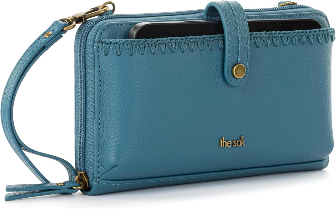 The Sak Iris Smartphone Crossbody Purse - Small Women's Cellphone Bag & Wallet For Everyday- Convertible Wristlet With Zipper