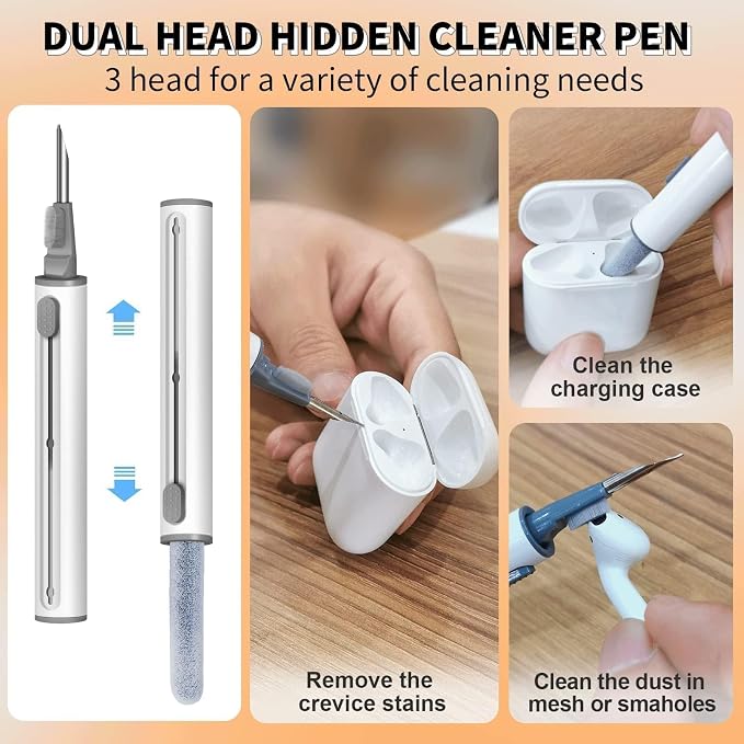 Cleaning Putty,Phone Cleaning Kit with Clean Pen, Remove Ear Wax&Dirt&Gunk from Device's Small Crevices, for AirPod Cleaner Kit for Airpods Charging Case/Headphones/Electronics