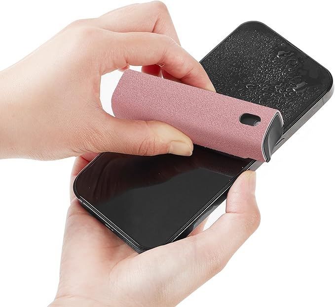 YTT Touchscreen Mist Cleaner - Versatile Screen Cleaner for iPad, Laptop, MacBook Pro, Cell Phone, iPhone Smartphones (Pink)